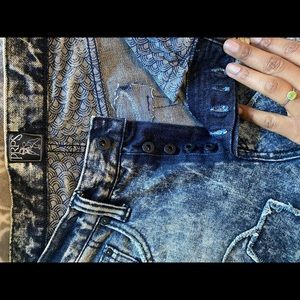 PRPS men’s acid wash jeans